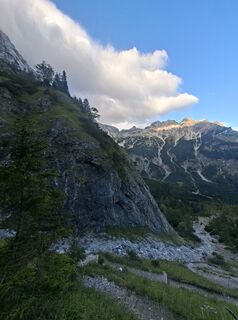 Foto von Johannes entlang der Tour