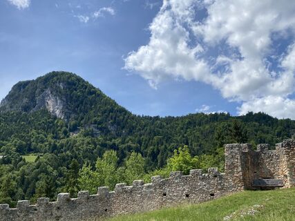 Foto de Friedrich Schlager a lo largo del recorrido