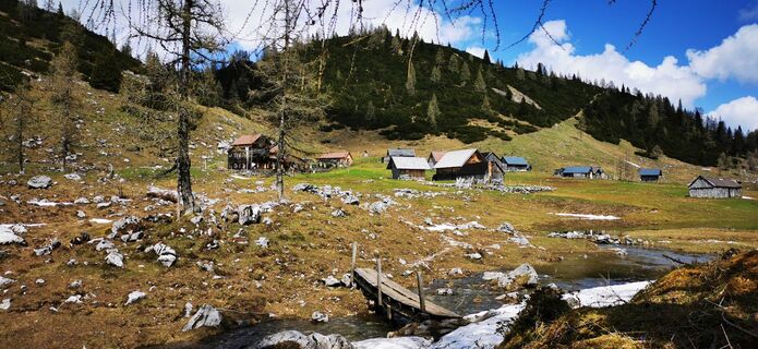 Foto de Klaus Lehner a lo largo del recorrido