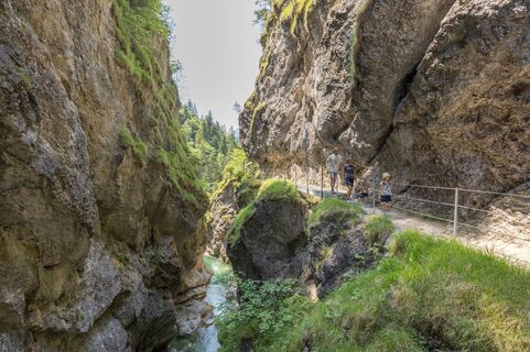 Tiefenbachklamm Wanderung Familie