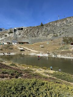 Foto von Andrea Omlin entlang der Tour