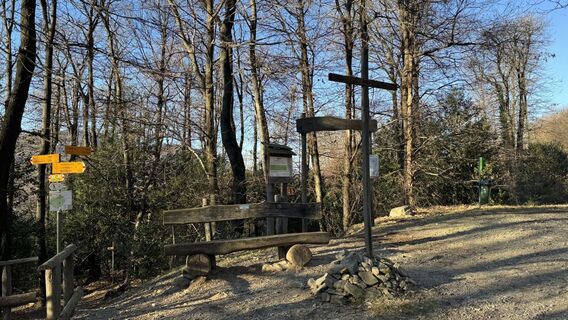 Zdjęcie z Marco Musio wzdłuż trasy