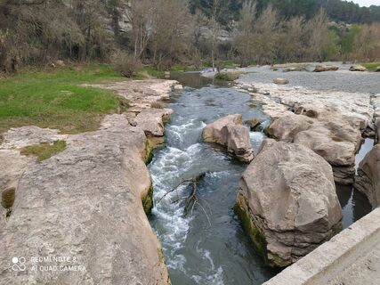 Foto de carmper a lo largo del recorrido
