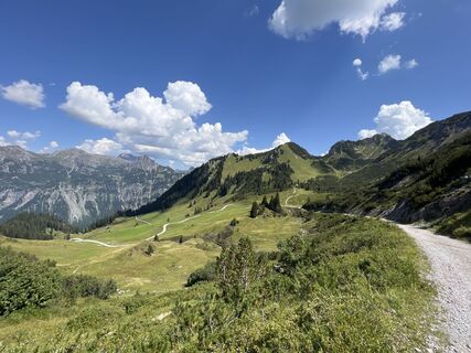 Foto von Marco Allemann entlang der Tour