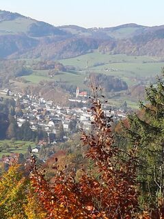 Blick auf Kirchberg