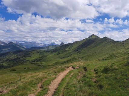 Fotografia z Sabine Bleiker na trase
