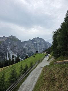Foto von Hermann Gössler entlang der Tour