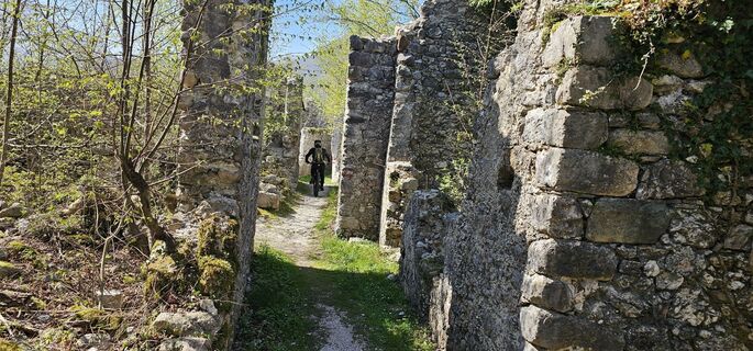 Foto von Nico entlang der Tour