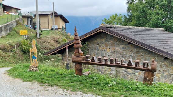 Foto de Fabrizi Mellano a lo largo del recorrido