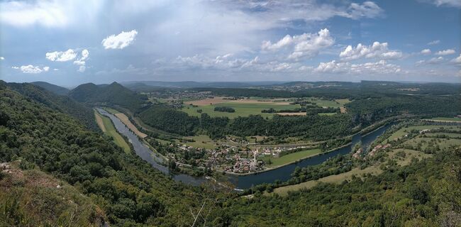 Foto de Adrien Garniron a lo largo del recorrido