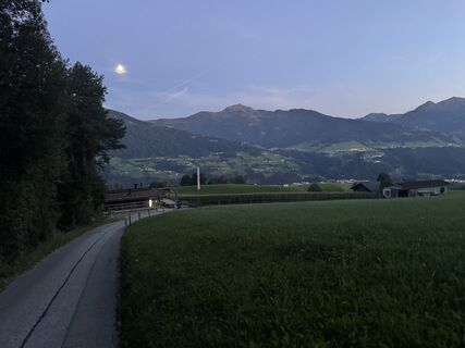 Photo de Sandro Leitinger le long du parcours