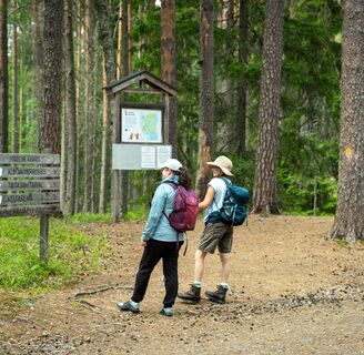 Startwegweiser Petkeljärvi