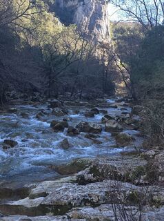 Photo de Adrien Garniron le long du parcours