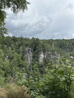 Photo de Stefan Menda le long du parcours