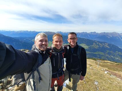 Photo de Fabian Münster le long du parcours