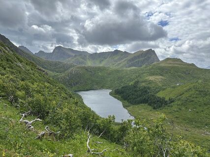 Foto von Yves Ecuyer entlang der Tour
