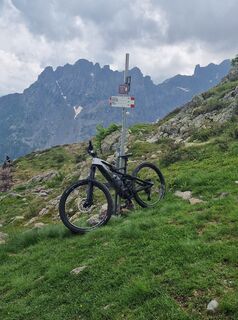 Foto von Cristian Mario Rota entlang der Tour