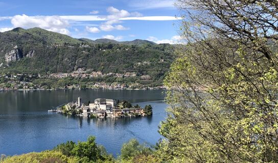 Foto von “Jerry” Brunetti entlang der Tour