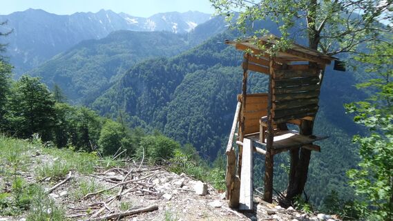Jagasitz mit Ausblick