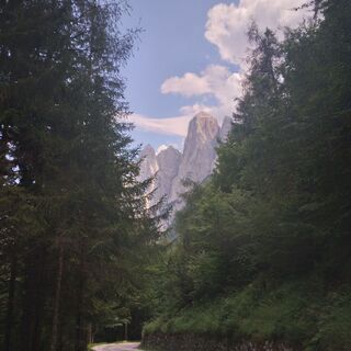 Foto von mirco cibin entlang der Tour