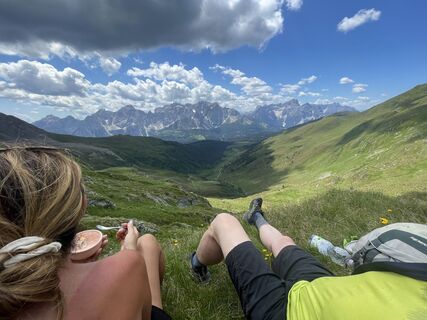 Foto von Michael Hofmann entlang der Tour
