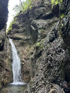 Foto von Bernadett Skáfár entlang der Tour