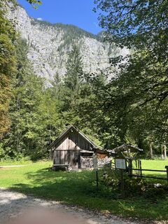 Photo de Alfred Weber le long du parcours