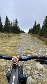 Foto de Florian Spätgast a lo largo del recorrido