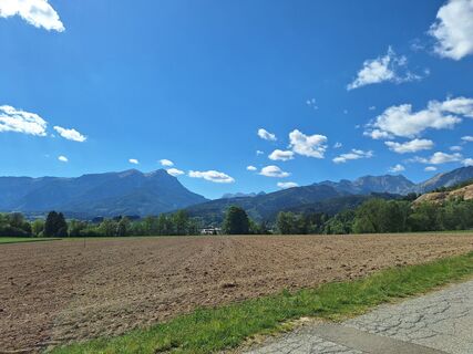 Photo de Isabella Peinsold-Klammer le long du parcours