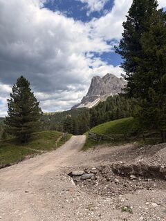Foto von Fede entlang der Tour