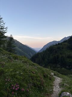 Foto von Jakob Grabner entlang der Tour