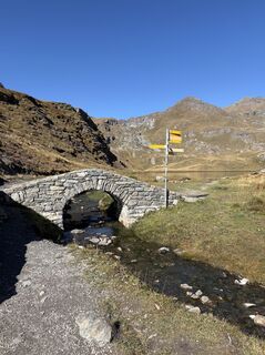 Foto von Monica entlang der Tour