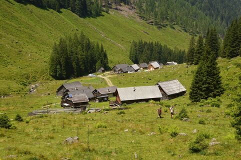 Almsiedlung Tuchmoaralm