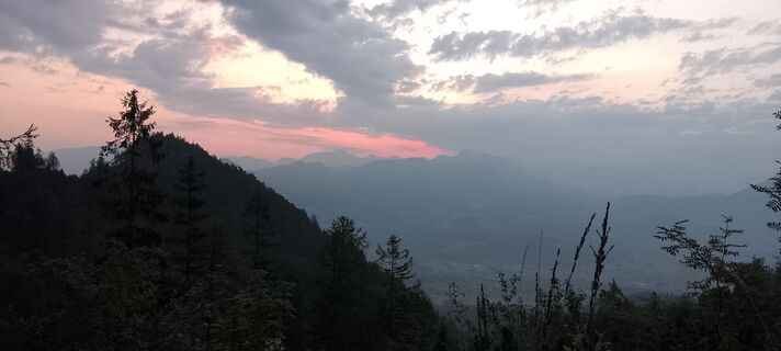 Foto von Mario Egger entlang der Tour