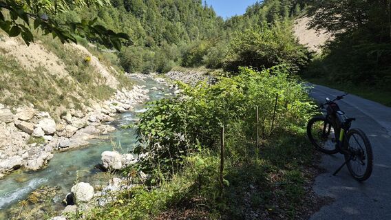Photo de Erich Höfferer le long du parcours