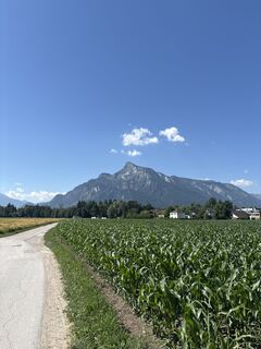 Foto von Heinz Sperl entlang der Tour