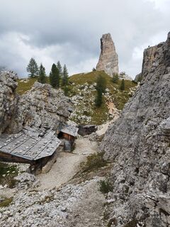 Foto von Anne-Lise Garnier entlang der Tour