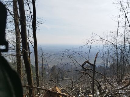 Foto de Jan Brinker a lo largo del recorrido