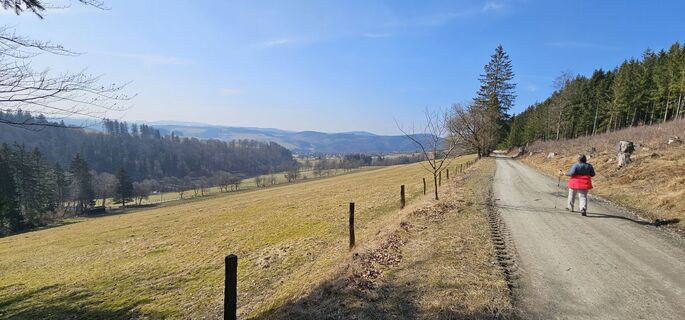 Foto von Michael Ganswind entlang der Tour