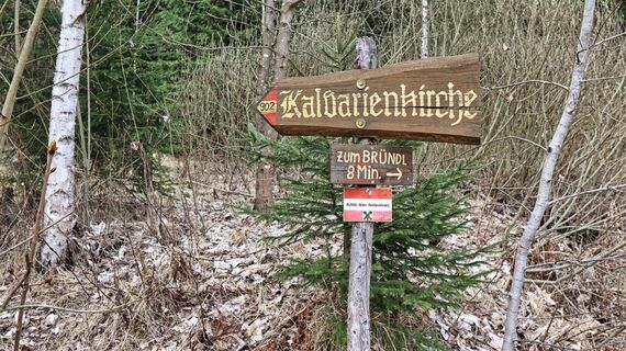 Wegweiser am Weg
