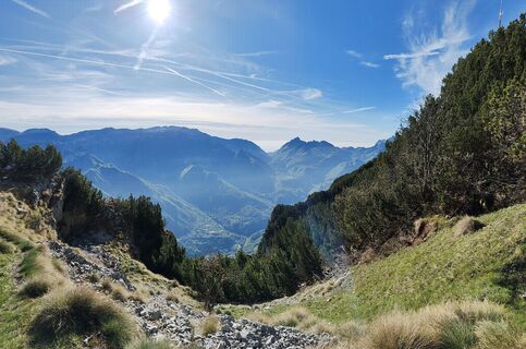Photo de Lorenzo Martinelli le long du parcours