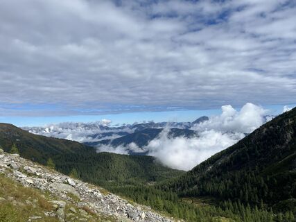 Fotografia z Bernhard Koller na trase