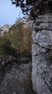 Photo de Klementina Gartner le long du parcours
