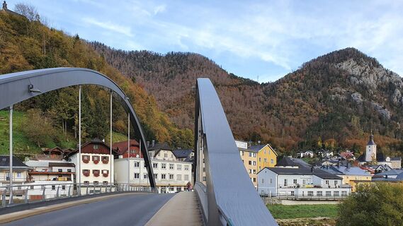 Traunbrücke und Sonnstein