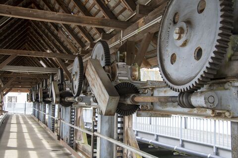 Wasserkraft wird hier gut eingesetzt - Berghofer Mühle in Fehring