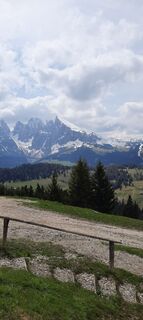 Foto von Birgit Franken entlang der Tour
