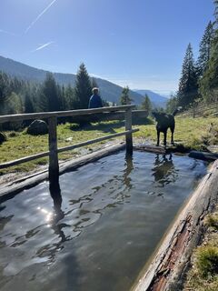 Foto von Guglielmo Battocletti entlang der Tour