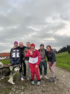 Photo de Franzi Niedermaier le long du parcours