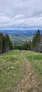 Foto von Bert entlang der Tour