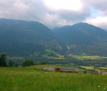 Blick auf das Gailtal
